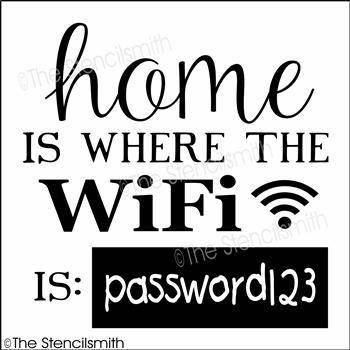 3890 - Home is where the WiFi is - The Stencilsmith
