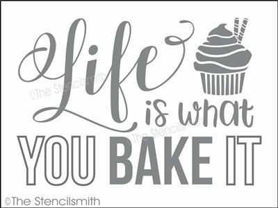 4024 - life is what you bake it - The Stencilsmith