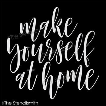 4162 - make yourself at home - The Stencilsmith