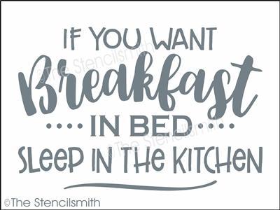 4218 - if you want breakfast in bed - The Stencilsmith