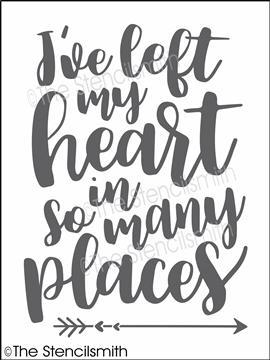 4219 - I've left my heart in so many places - The Stencilsmith