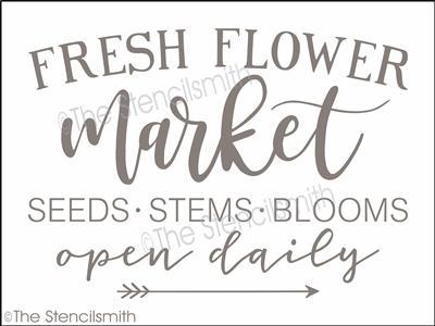 4226 - Fresh Flower Market - The Stencilsmith