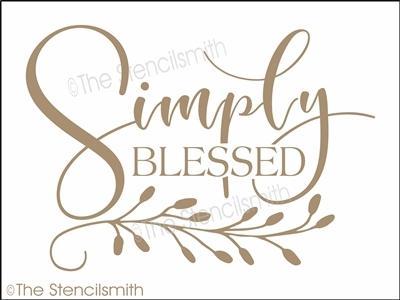 4265 - Simply Blessed - The Stencilsmith