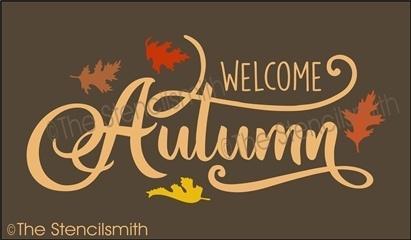 4519 - welcome autumn - The Stencilsmith