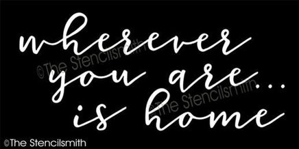 4592 - wherever you are is home - The Stencilsmith