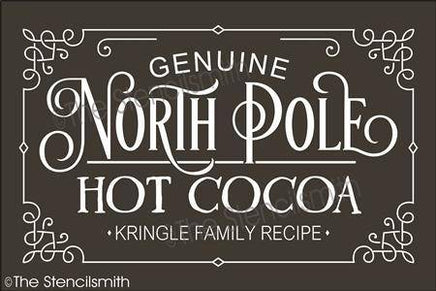 4713 - North Pole Hot Cocoa - The Stencilsmith