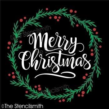 4729 - Merry Christmas - The Stencilsmith