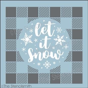 4788 - let it snow - The Stencilsmith