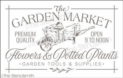 4942 - The Garden Market - The Stencilsmith