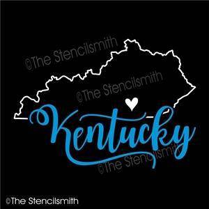 5059 - Kentucky (state outline) - The Stencilsmith