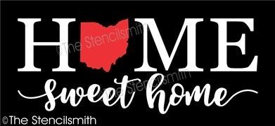 5080 - HOME (Ohio) sweet home - The Stencilsmith