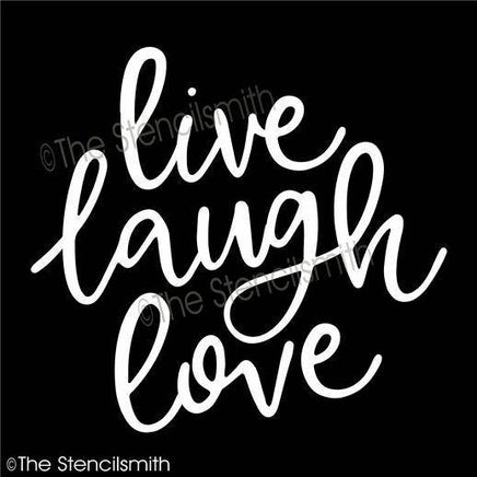 5176 - live laugh love - The Stencilsmith