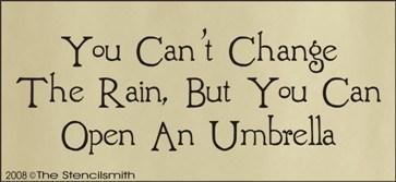 525 - You can't change the rain - The Stencilsmith