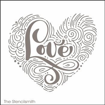 5279 - love - The Stencilsmith