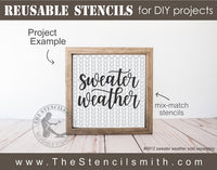 5450 - Knitted Pattern - The Stencilsmith