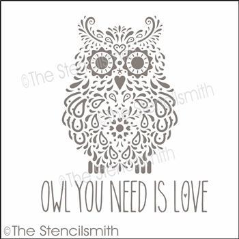 5465 - Owl you need is love - The Stencilsmith