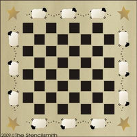 551 - Primitive Sheep Game board - The Stencilsmith