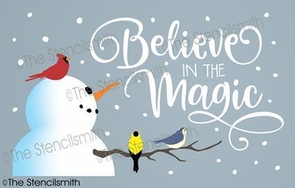 5623 - Believe in the magic - The Stencilsmith