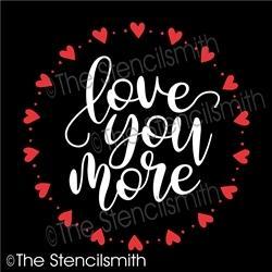 5689 - love you more - The Stencilsmith