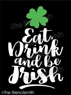 5735 - eat drink and be irish - The Stencilsmith