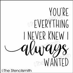 5759 - you're everything I never knew - The Stencilsmith