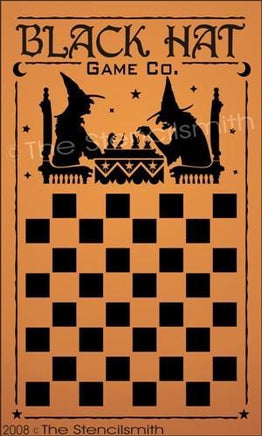 57 - Witch Game board - The Stencilsmith