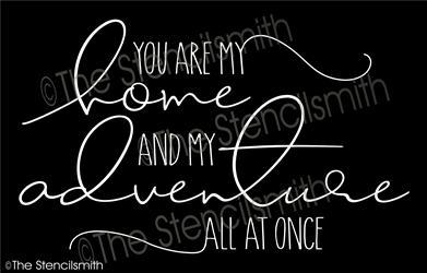 6039 - You are my home and my - The Stencilsmith