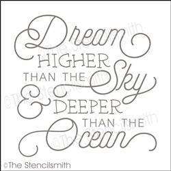 6290 - dream higher than the sky - The Stencilsmith