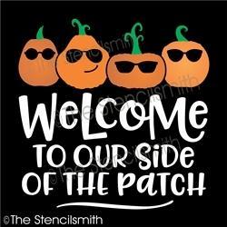6310 - welcome to our side of the patch - The Stencilsmith