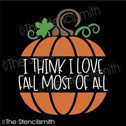 6348 - I think I love fall most of all - The Stencilsmith