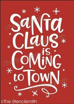 6386 - Santa Claus is coming to town - The Stencilsmith