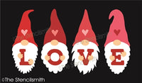 7232 - LOVE (gnomes) - The Stencilsmith