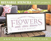 7290 - market fresh Flowers - The Stencilsmith