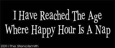 742 - Happy Hour is a Nap - The Stencilsmith