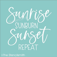 7444 - sunrise sunburn - The Stencilsmith