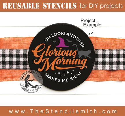 7677 - Oh look another glorious morning - The Stencilsmith