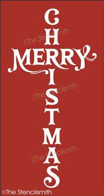 7799 - Merry Christmas (cross) - The Stencilsmith
