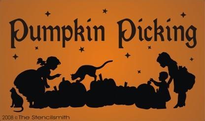 779 - Pumpkin Picking - The Stencilsmith