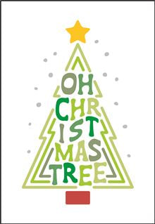 7801 - O Christmas Tree - The Stencilsmith