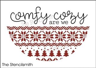 7811 - comfy cozy are we - The Stencilsmith