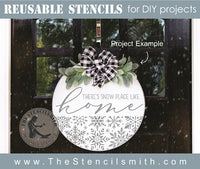 7839 - there's snow place like home - The Stencilsmith