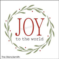 7855 - Joy to the World - The Stencilsmith
