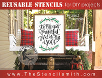 7858 - It's the most wonderful time - The Stencilsmith