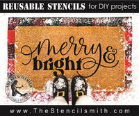 7880 - merry & bright - The Stencilsmith