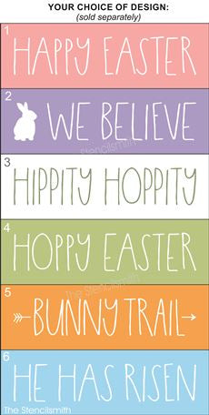 8003 - Easter Sayings - The Stencilsmith
