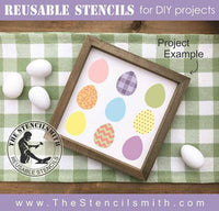 8042 - decorative eggs - The Stencilsmith