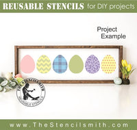 8042 - decorative eggs - The Stencilsmith