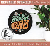8072 - feelin' groovy - The Stencilsmith