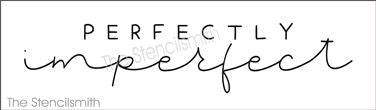 8074 - perfectly imperfect - The Stencilsmith