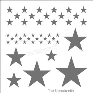 8182 - stars - The Stencilsmith